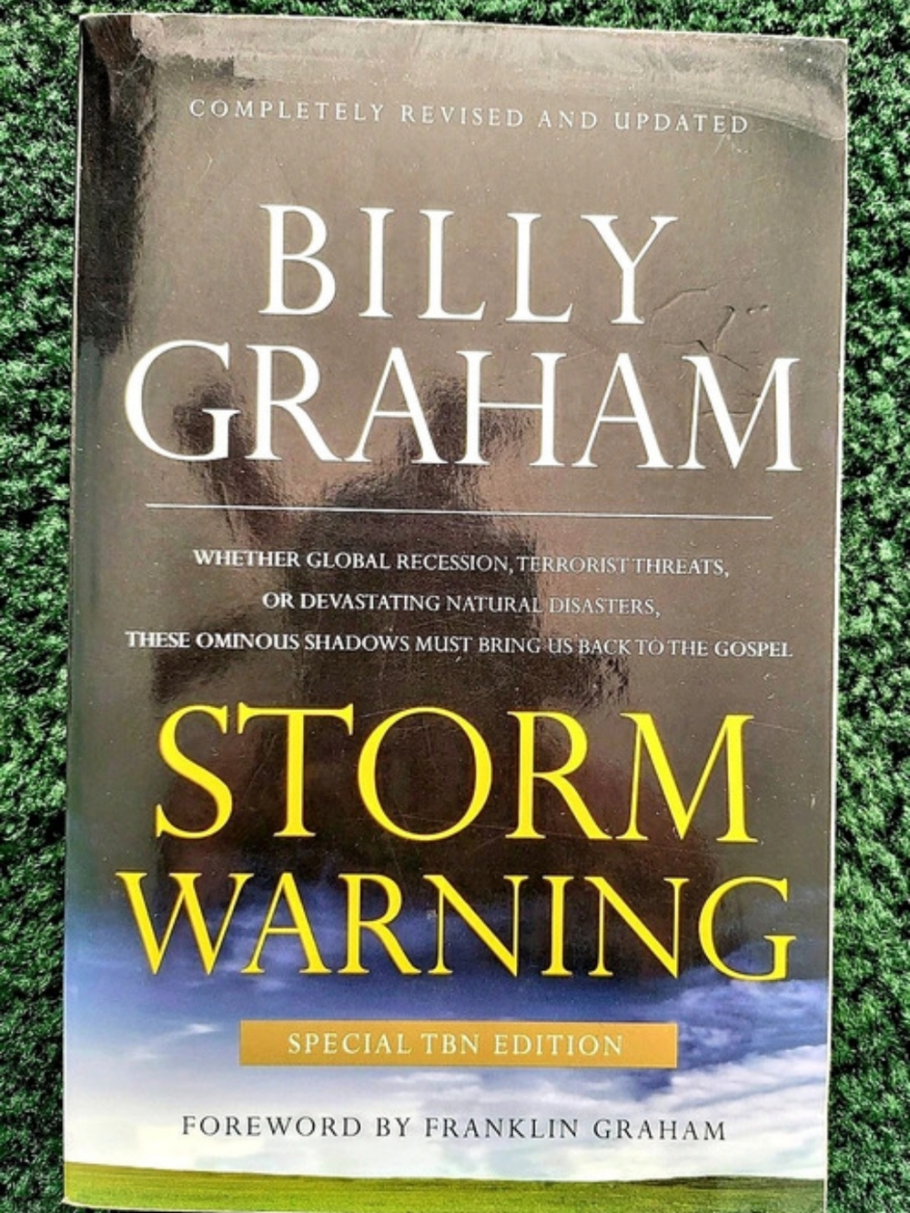 Thomas Nelson Storm Warning Special TBN Edition Book Black